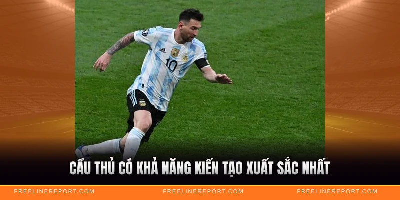 Cầu thủ có khả năng kiến tạo xuất sắc nhất