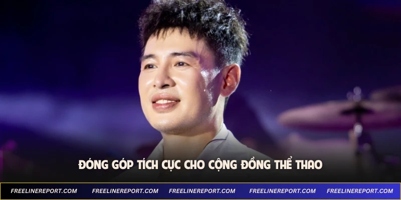 Đóng góp tích cực cho cộng đồng thể thao