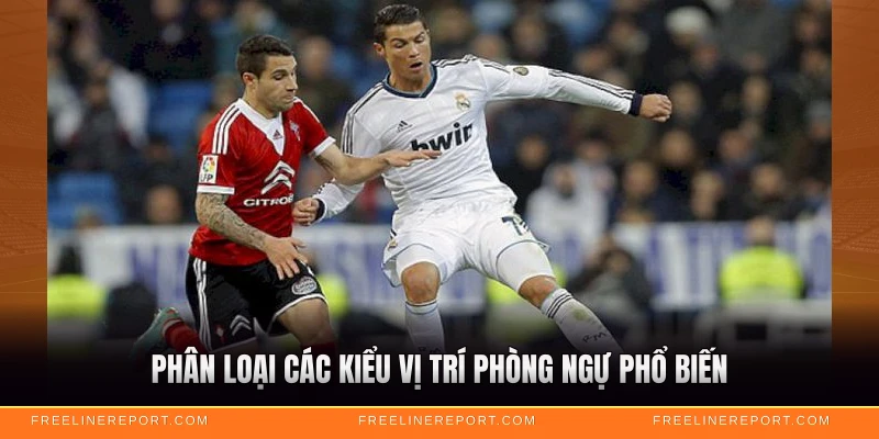 Phân loại các kiểu vị trí phòng ngự phổ biến